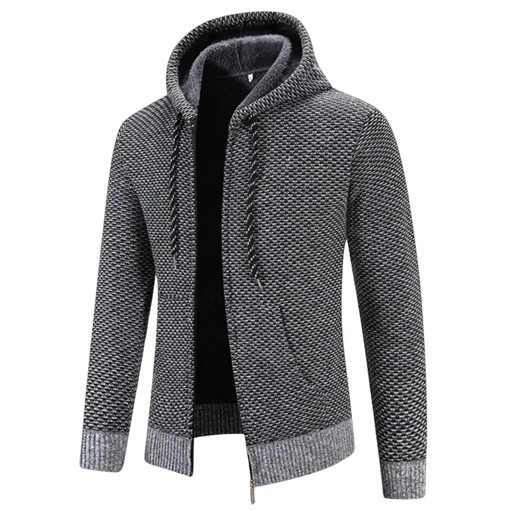 Lucas | Cappotto cardigan in morbida maglia
