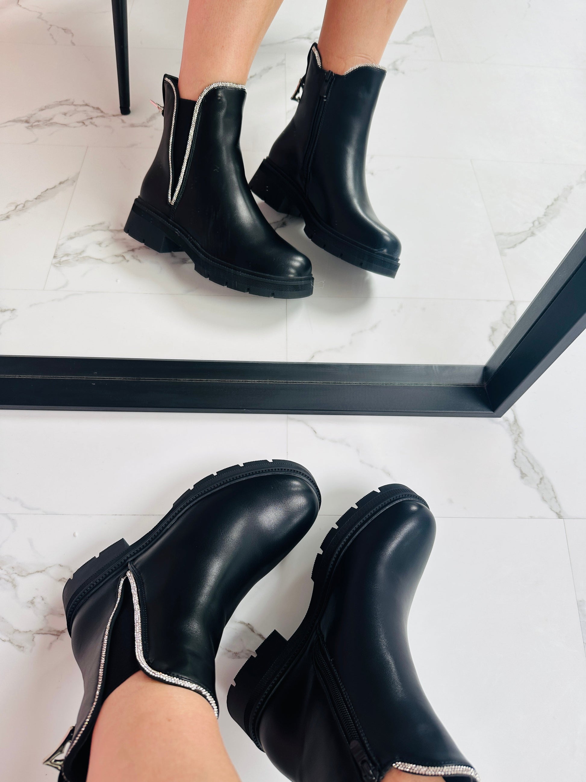 Shanty Zwarte Boots