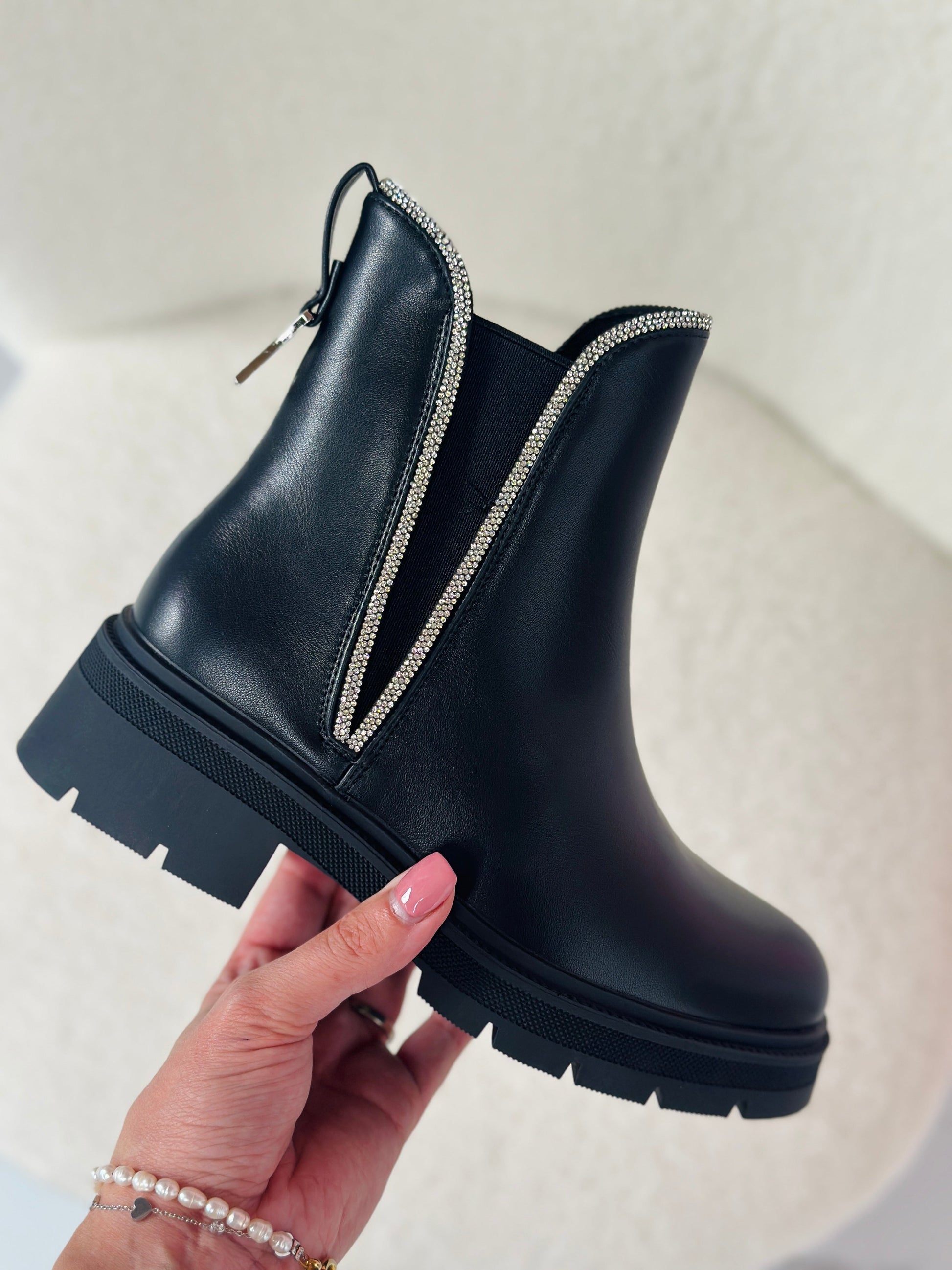 Shanty Zwarte Boots
