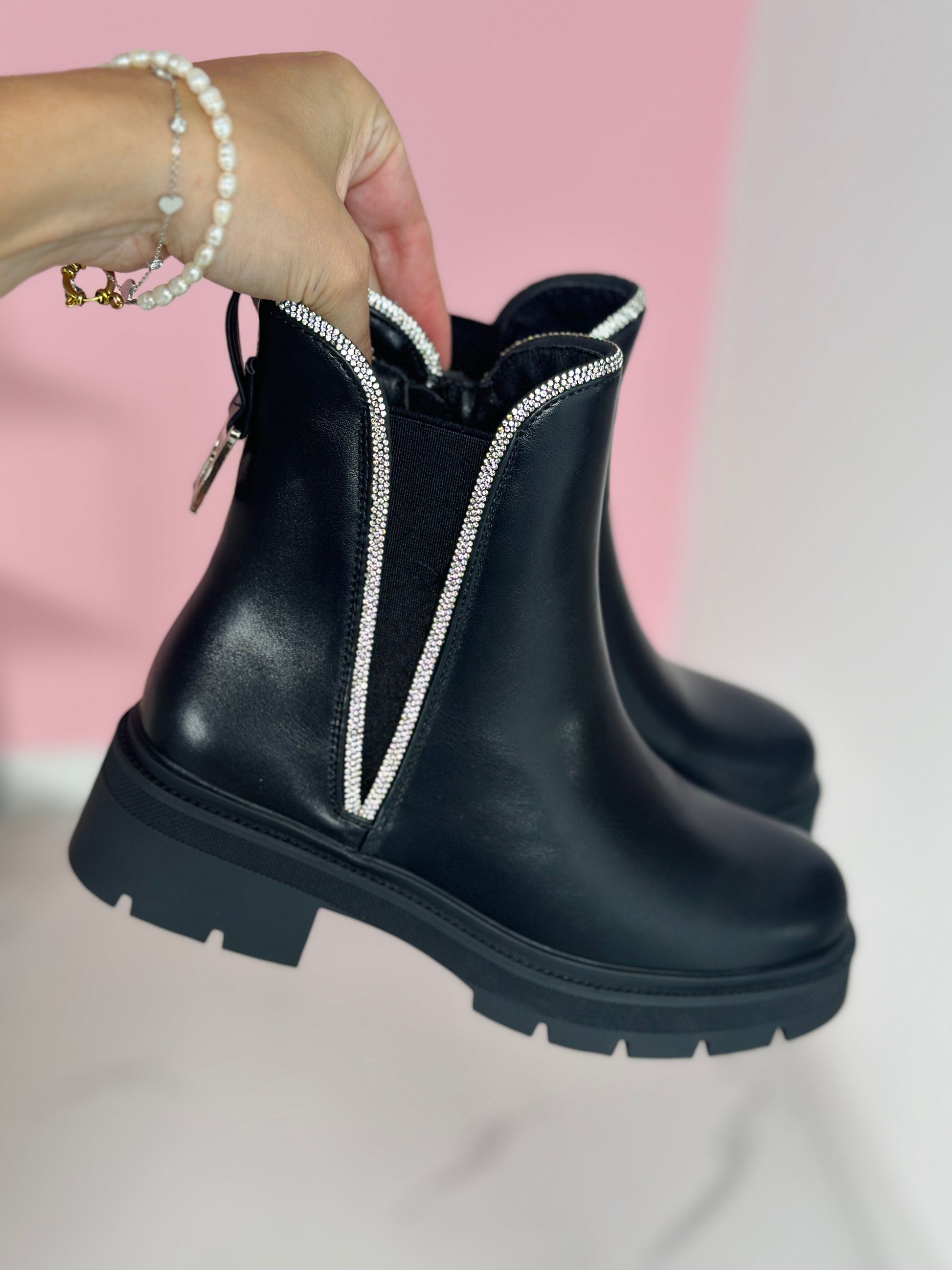 Shanty Zwarte Boots