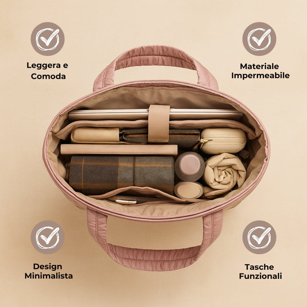 Iris | Borsa trapuntata