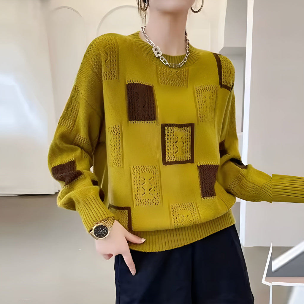 Alida – Maglione lavorato a maglia