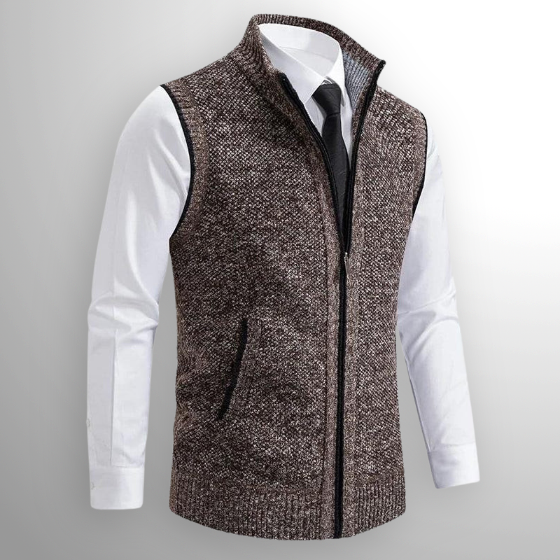 Harrison Gilet con Zip Integrale